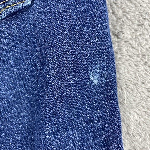 Singnature Levis  Capri Jeans Womens 12‎ Blue Dark Wash Mid Rise - Picture 14 of 15